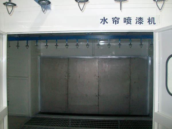 环保水帘喷漆烤漆房14