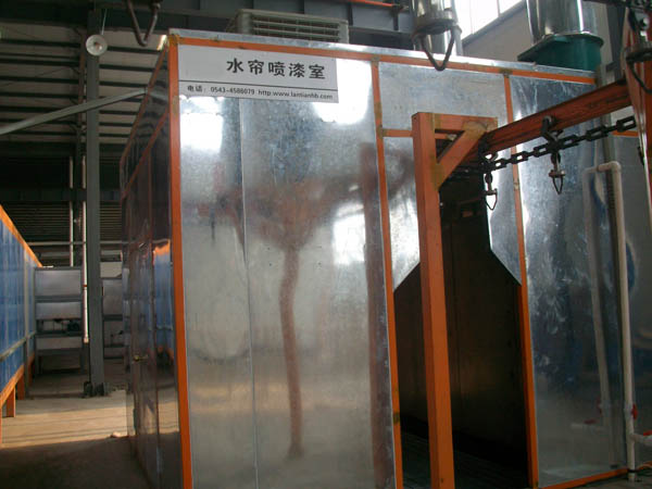环保水帘喷漆烤漆房11